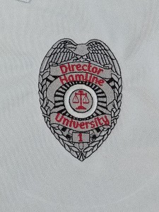 Hamline Security Badge Embroidered 